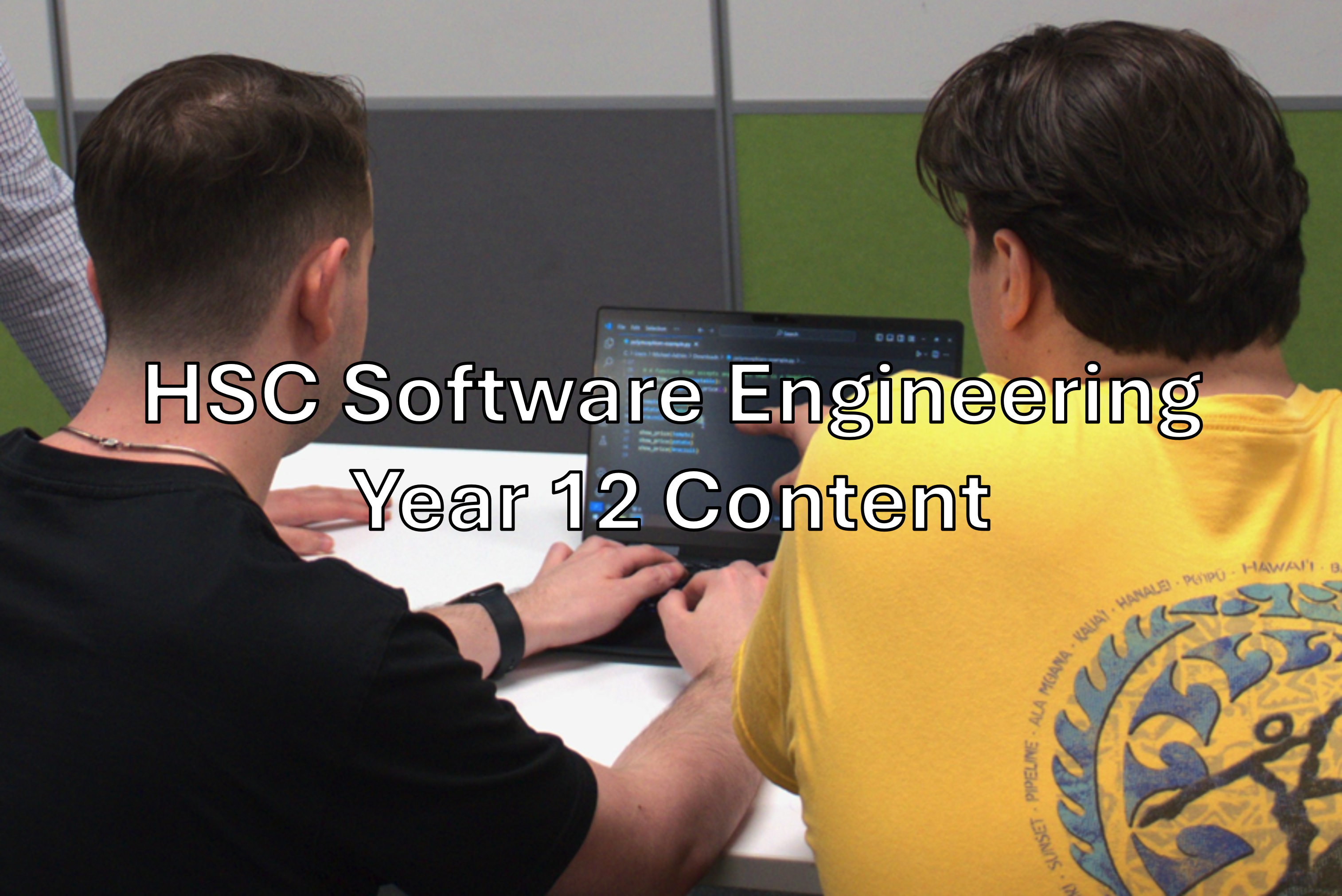 HSC Software Engineering (Year 12) - AAA: Authentication, Authorization, Availability